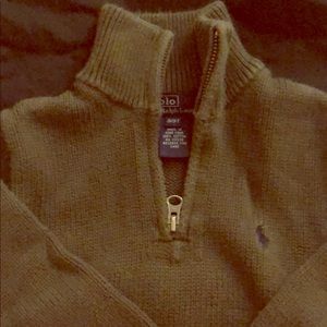 Boys Ralph Lauren pull over sweater.